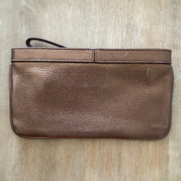 Kate Spade Metallic Bronze Wristlet - Picture 3 of 4